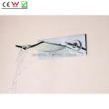 Grifo de bañera de pared de cascada de vidrio (QH0500W)